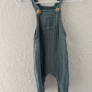 Blue Relaxed Fit Overalls for Everyday Comfort
